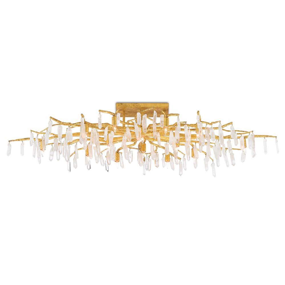 Golden Forest Branches Chandelier - Belle Escape