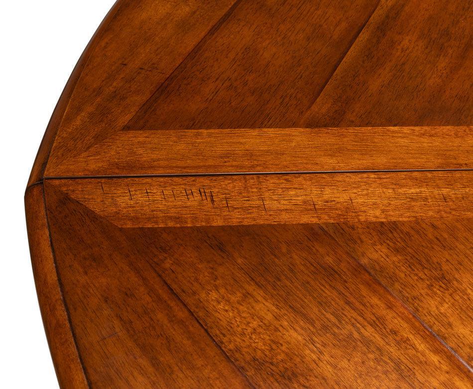 Golden Walnut Jupe Dining Table - Belle Escape
