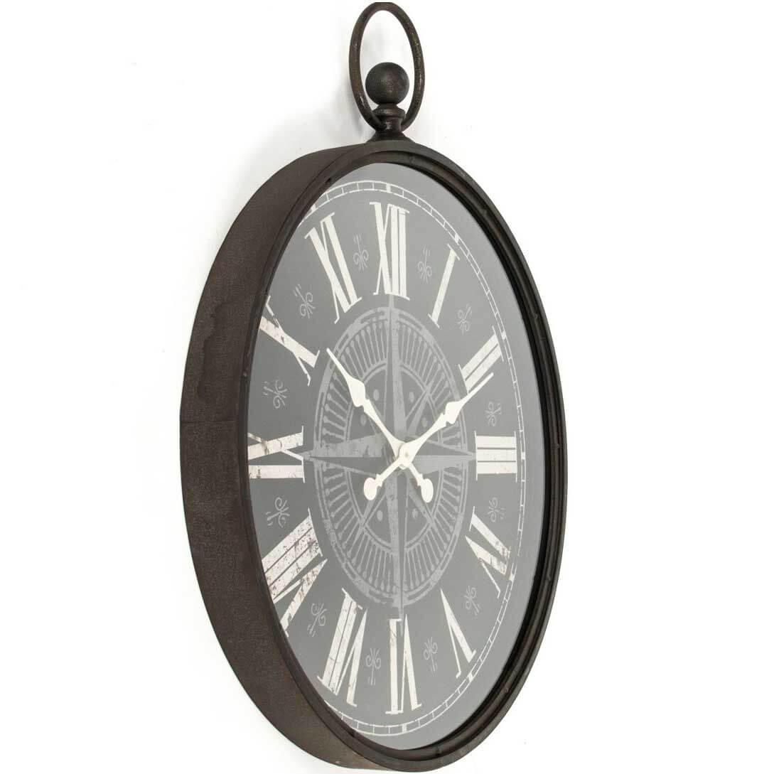 Grand Black Etoile Clock - Belle Escape