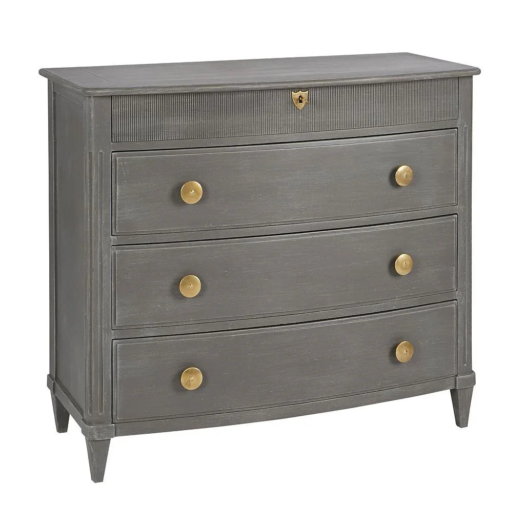 Curved Stained French Chest