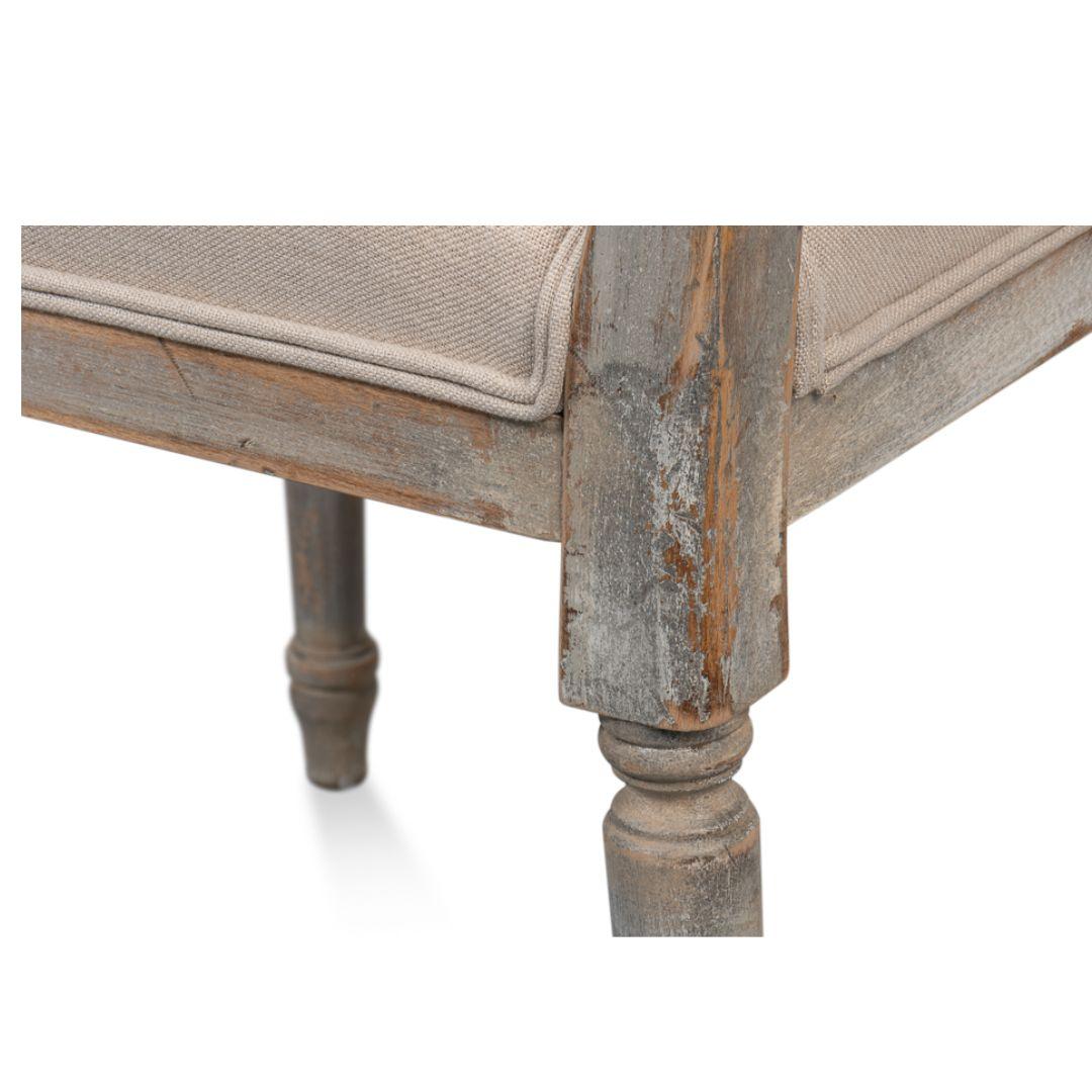 French Gray Louis XVI Side Chairs