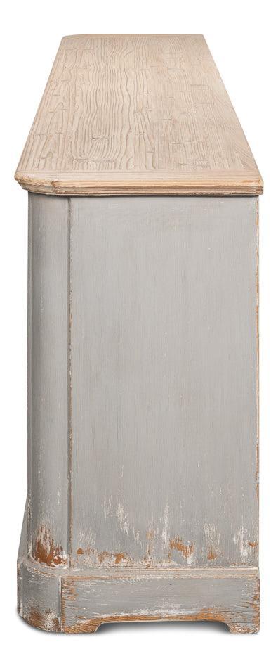 Extra Long Swedish Grey Sideboard