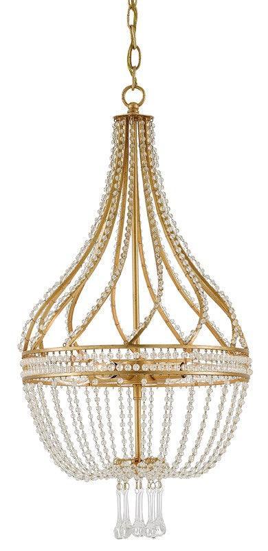 Ingenue Beaded Crystal Chandelier - Belle Escape