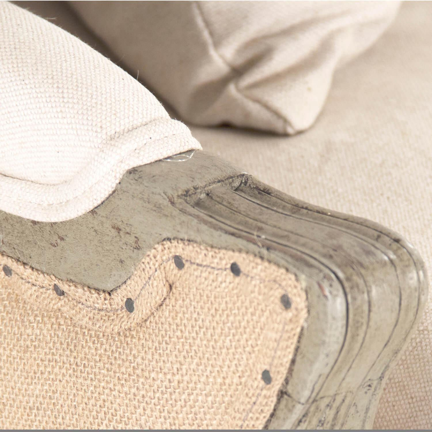 Jute Adele Sofa - Belle Escape