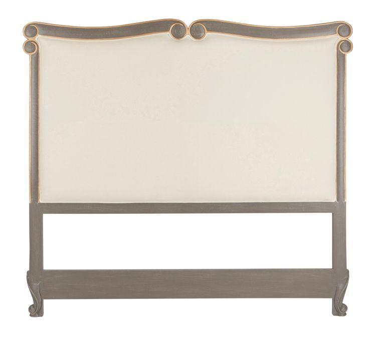 La Creme Curved Top French Headboard - Belle Escape