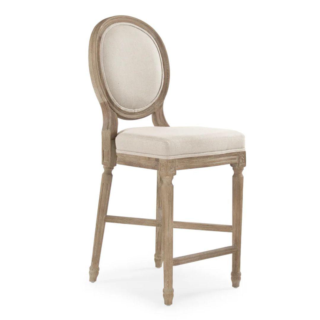 French Medallion Counter Stool