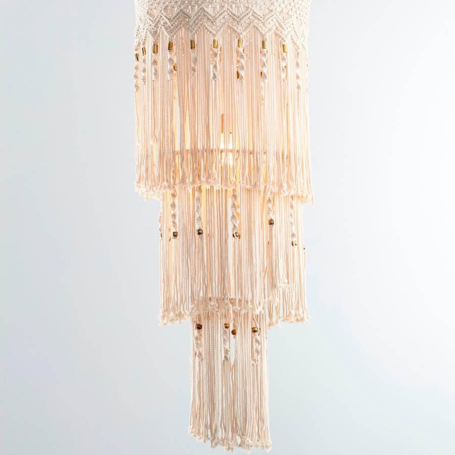 Liza Boho Macramé Pendant - Belle Escape