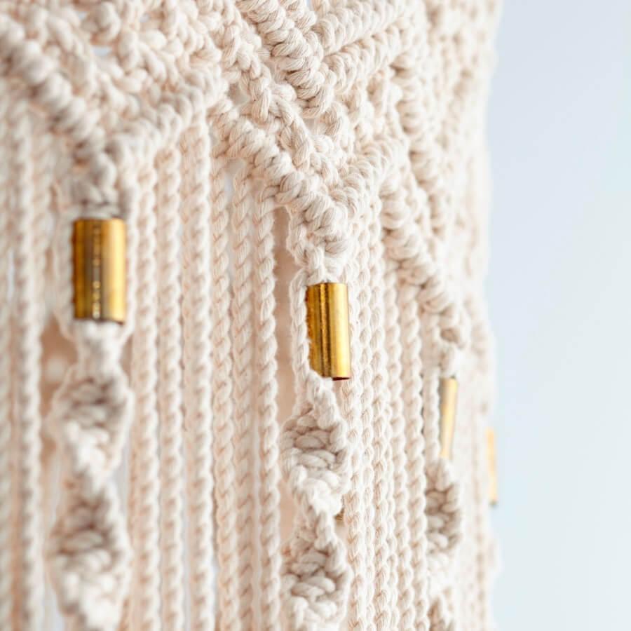 Liza Boho Macramé Pendant - Belle Escape