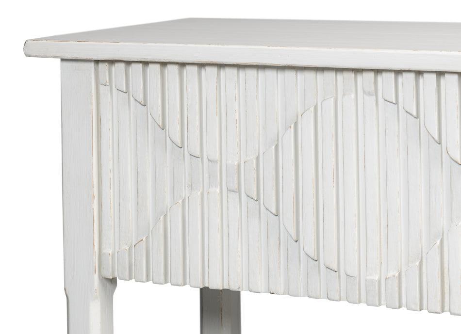 Lola Raised Panel Console Table - Belle Escape