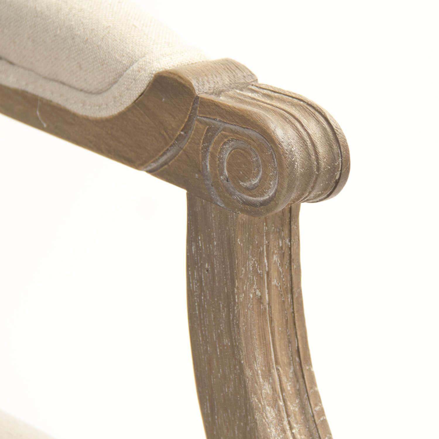 Long Louis Cane Back Bench - Belle Escape