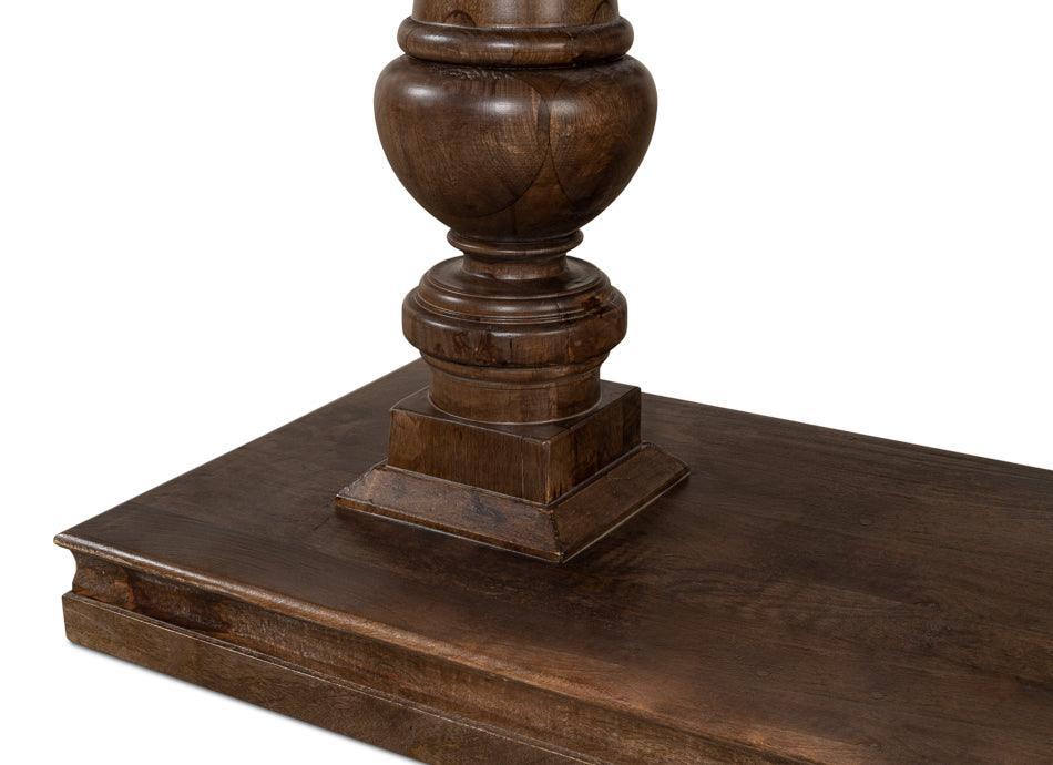 Majestic Manor Pedestal Console Table - Belle Escape