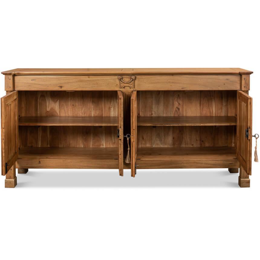 Manor Driftwood 4-Door Sideboard - Belle Escape