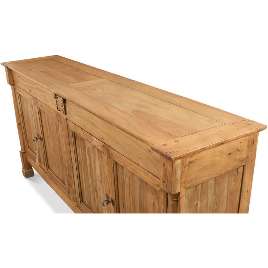 Manor Driftwood 4-Door Sideboard - Belle Escape