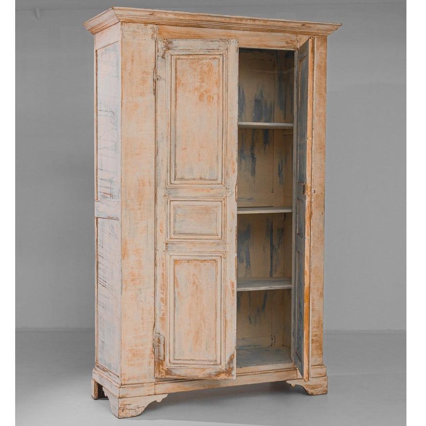 Marguerite Patinated Antique Cabinet - Circa 1850 - Belle Escape