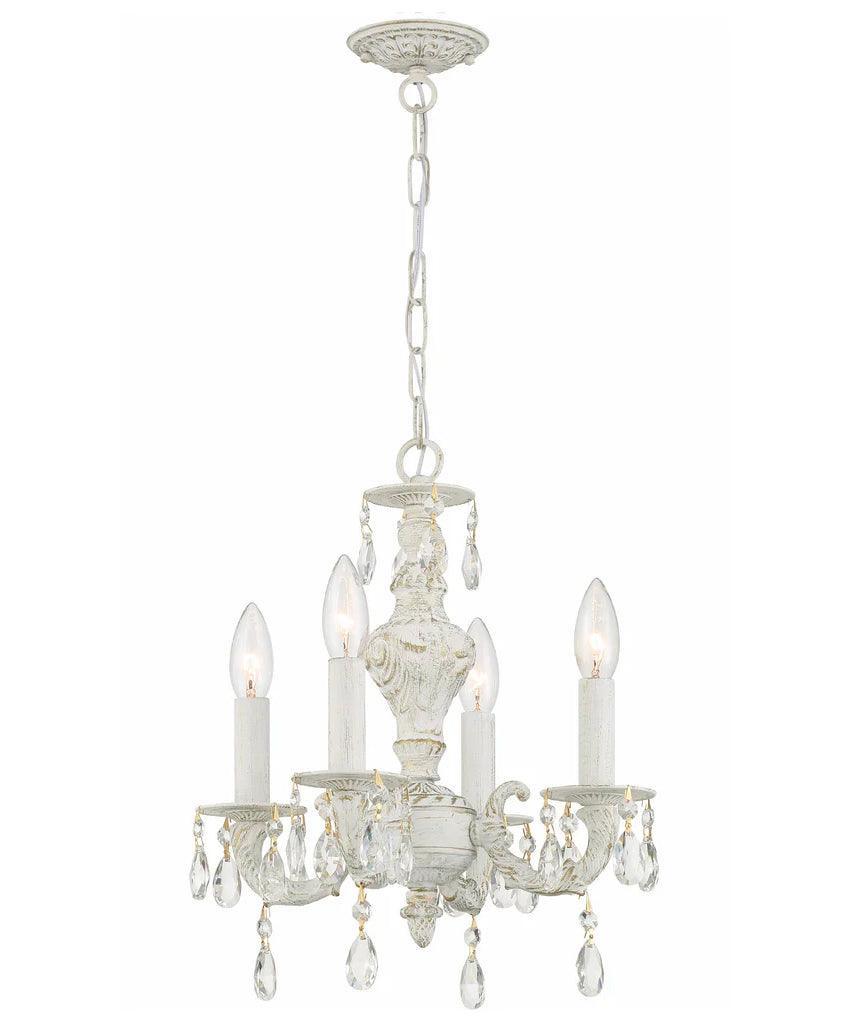 Mini Crystal Shabby Chandelier - Belle Escape