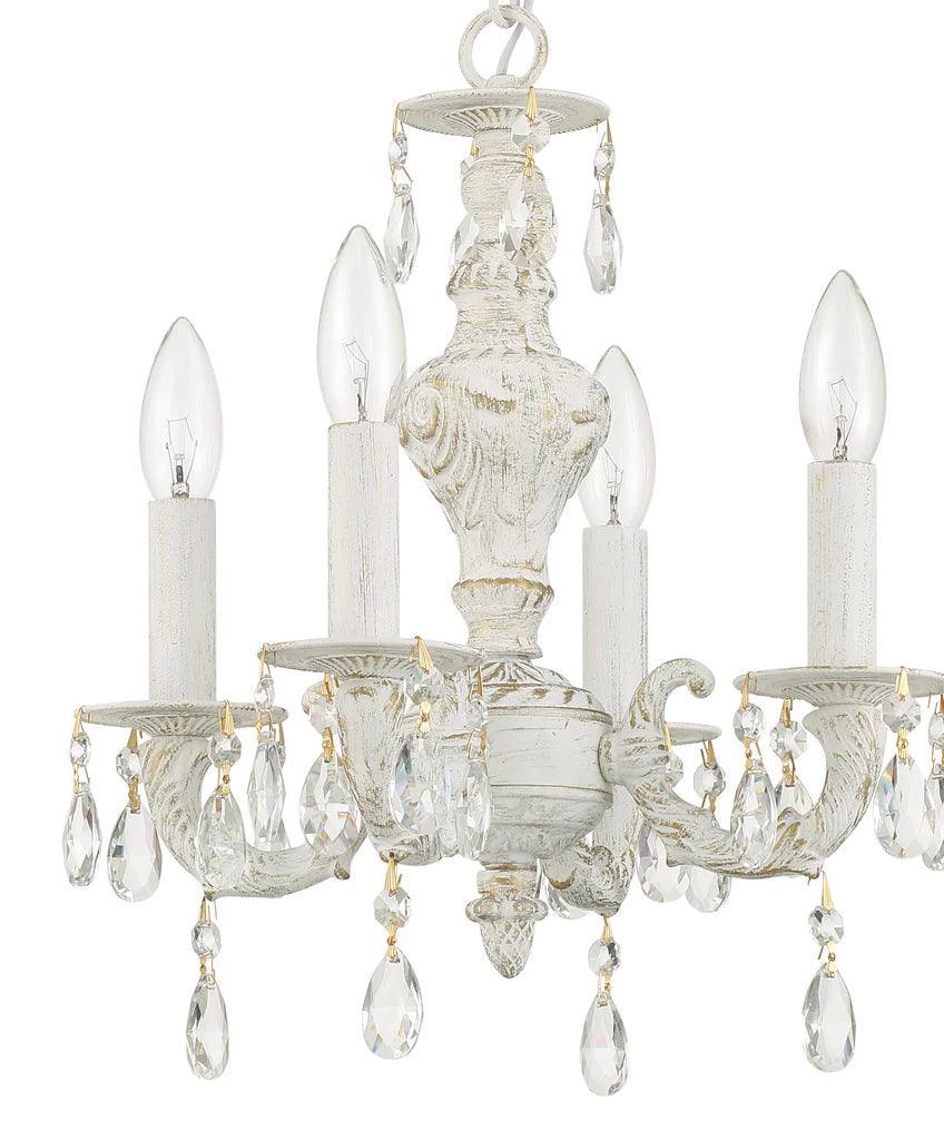 Mini Crystal Shabby Chandelier - Belle Escape