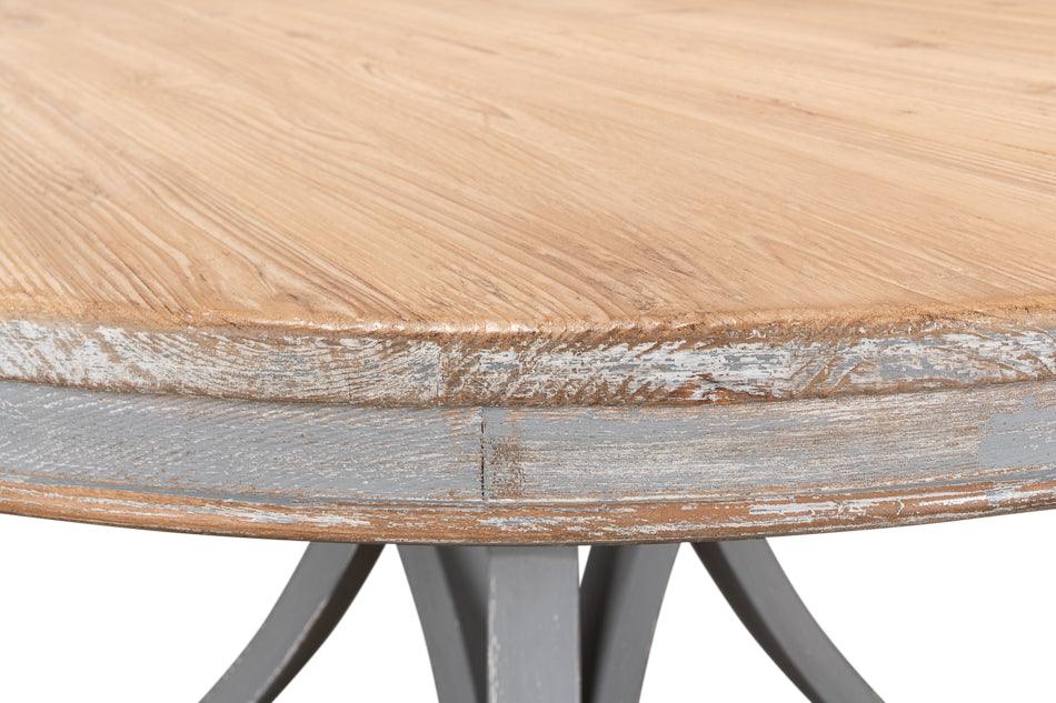 Modern Round French Country Table - Belle Escape