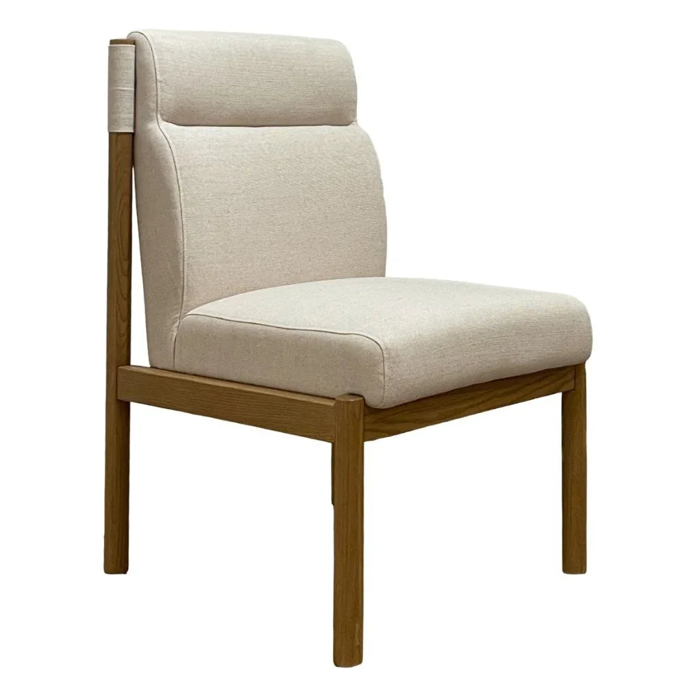 Modern Ashwood Upholstered Dining Chair