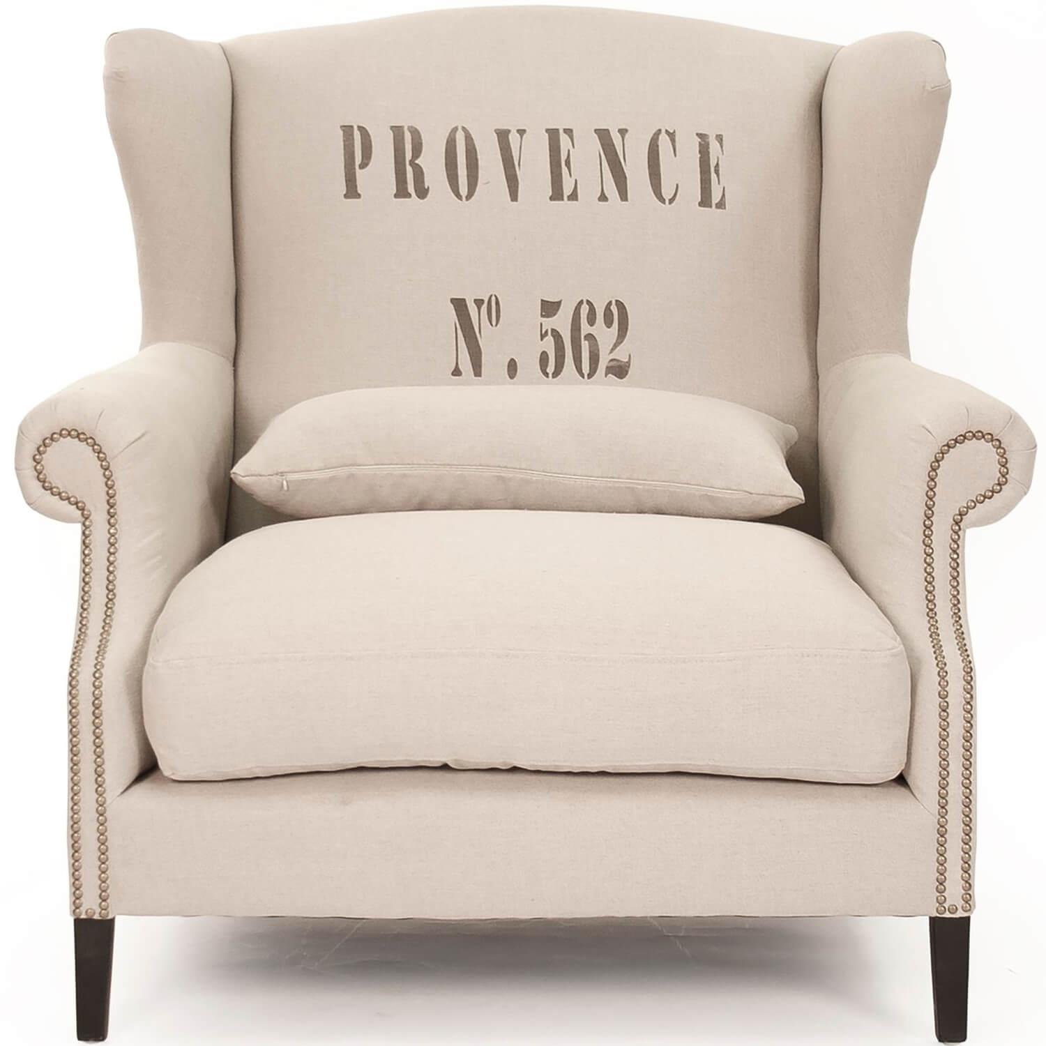 Nail Studded Provence Chair - Belle Escape