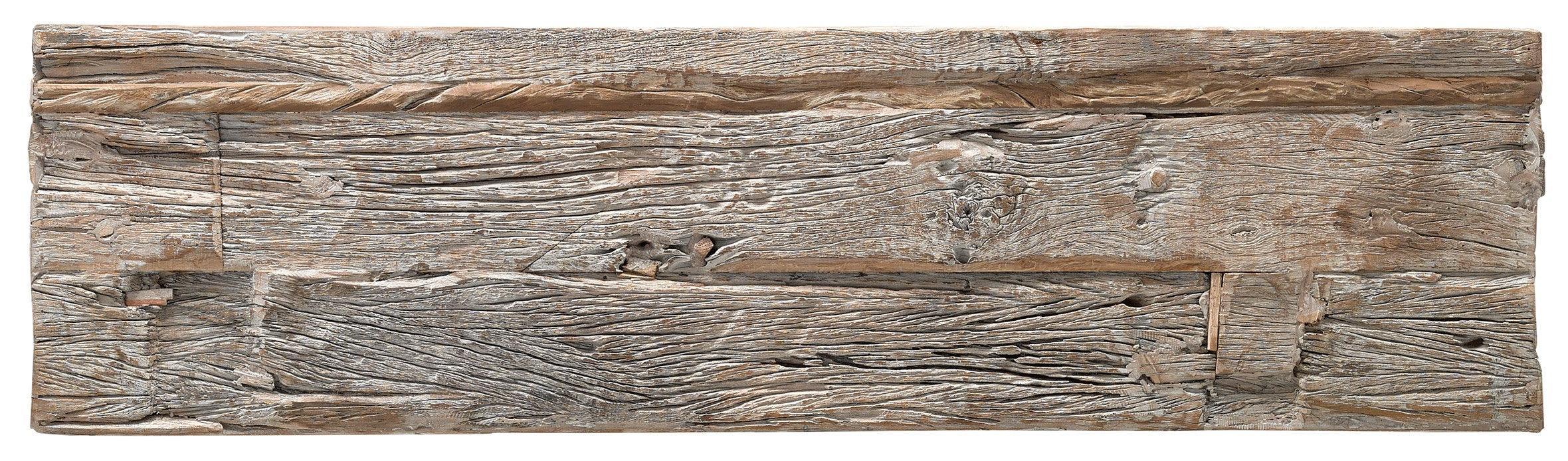 Natural Coastal Reclaimed Wood Console Table - Belle Escape