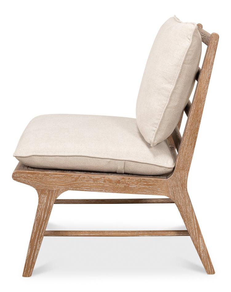 Natural Linen Coastal Chair - Belle Escape