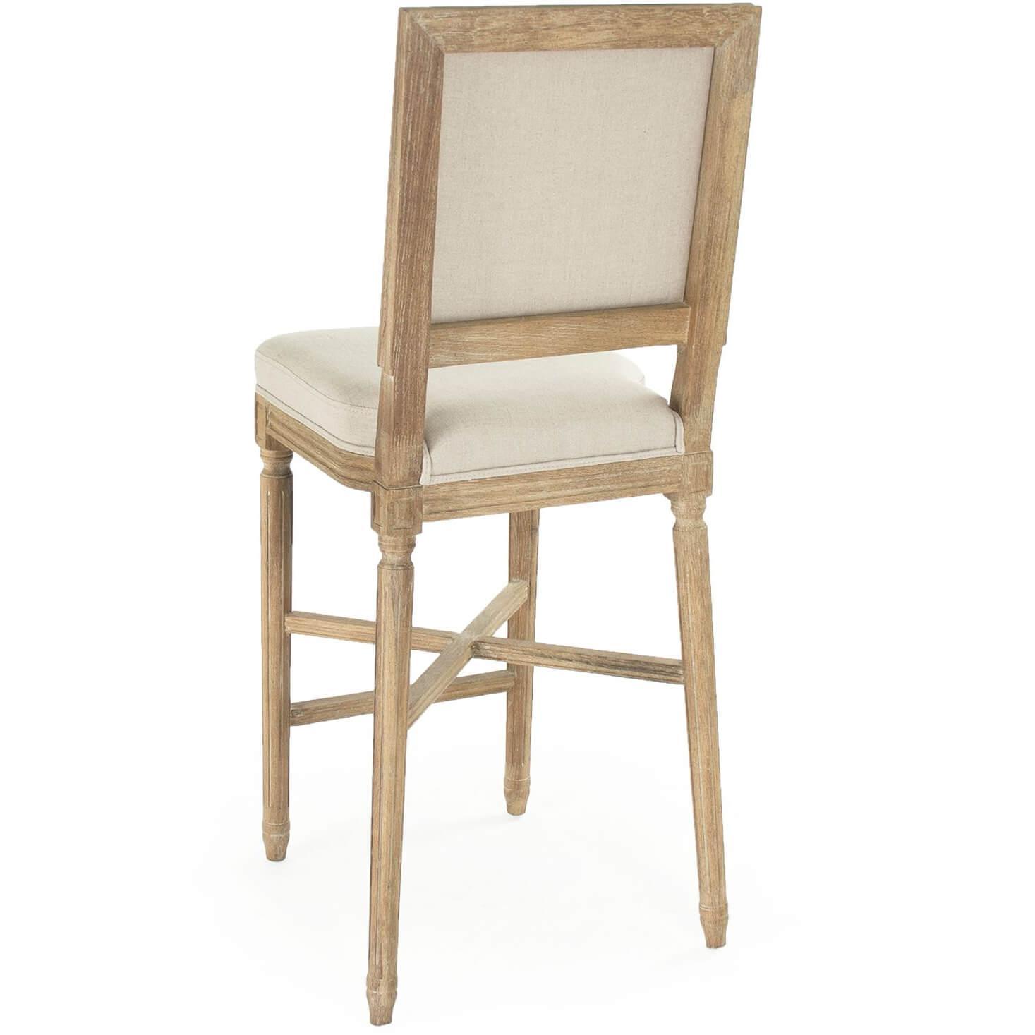 Natural Louis Bar Stools - Belle Escape