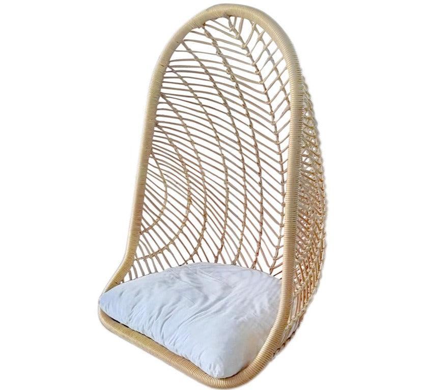 Natural Rattan Outdoor Hanging Chair - Belle Escape