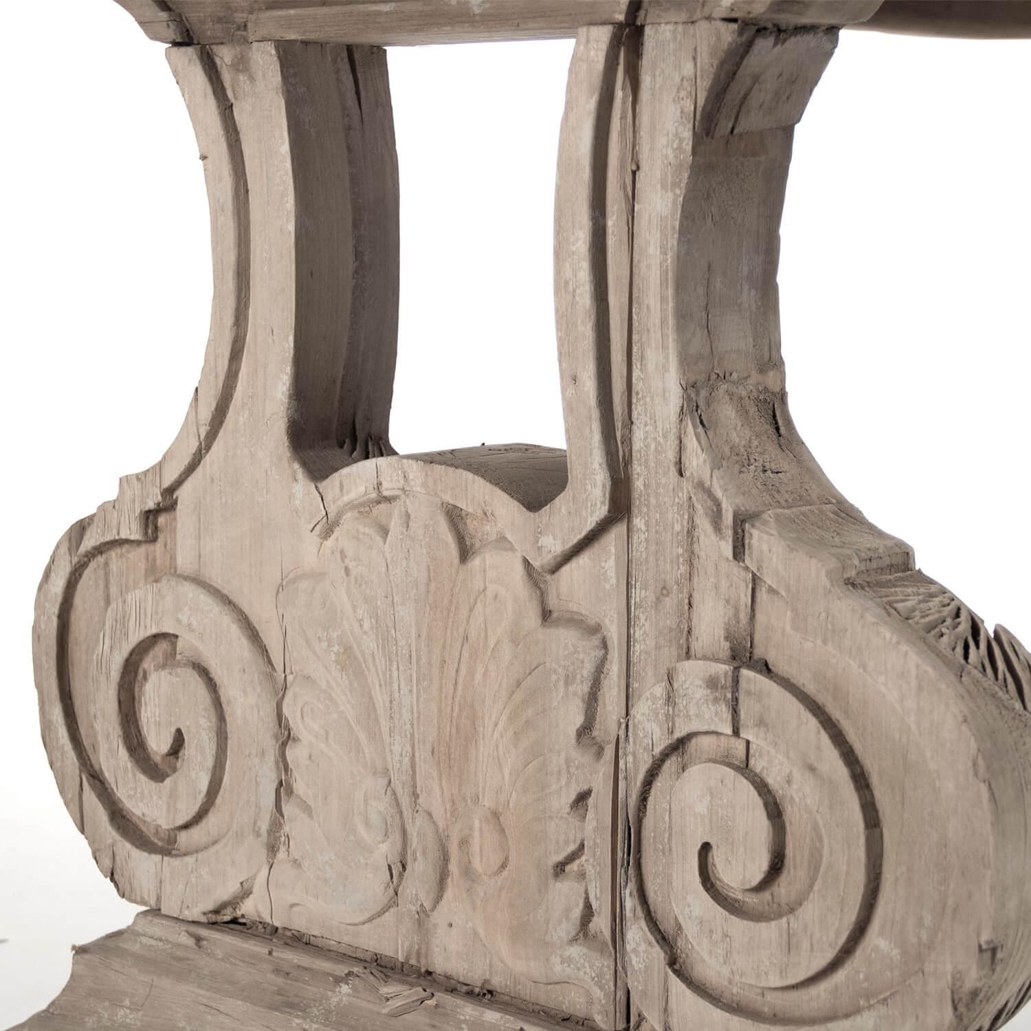 Old World Double Pedestal Dining Table - Belle Escape