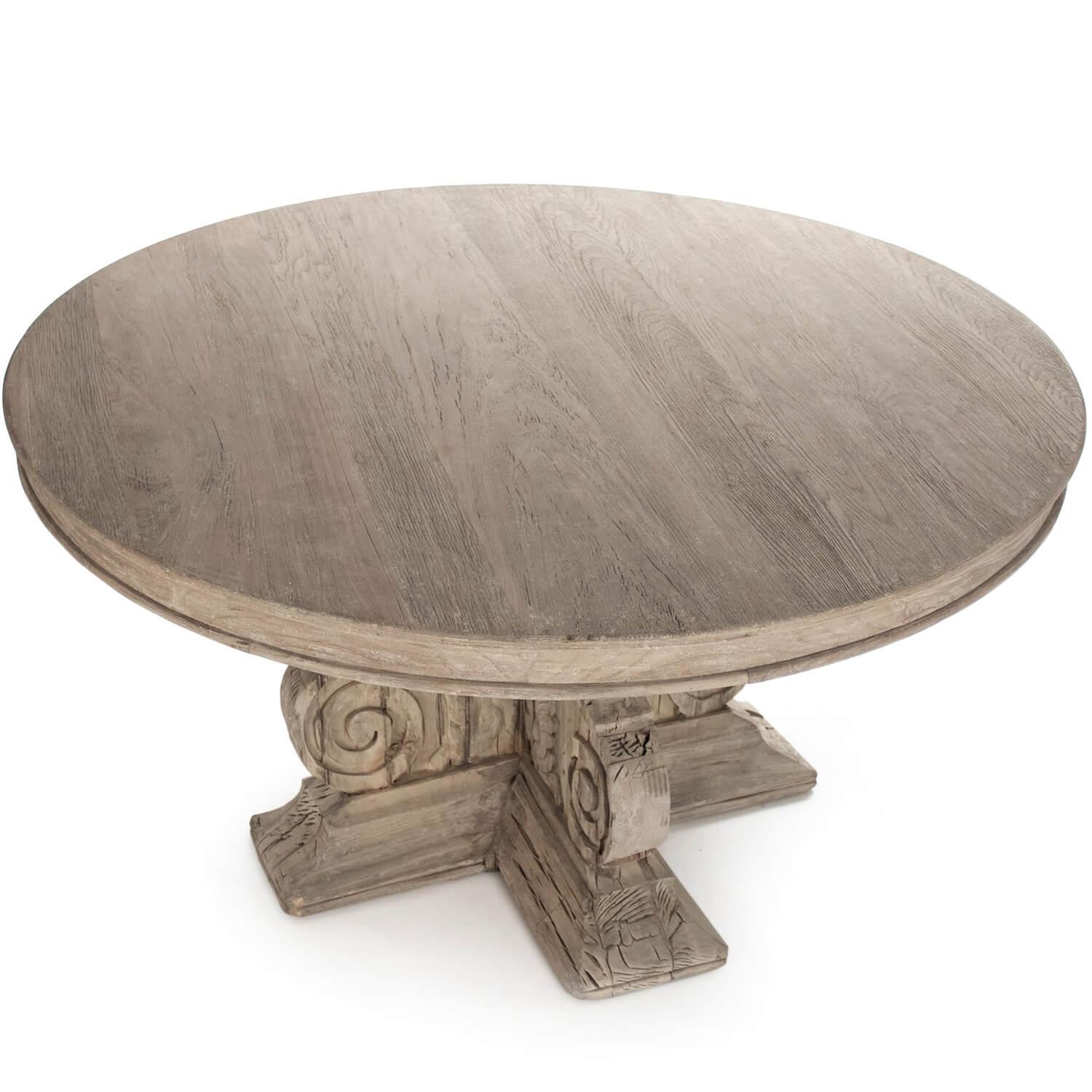 Old World Provence Pedestal Table - Belle Escape