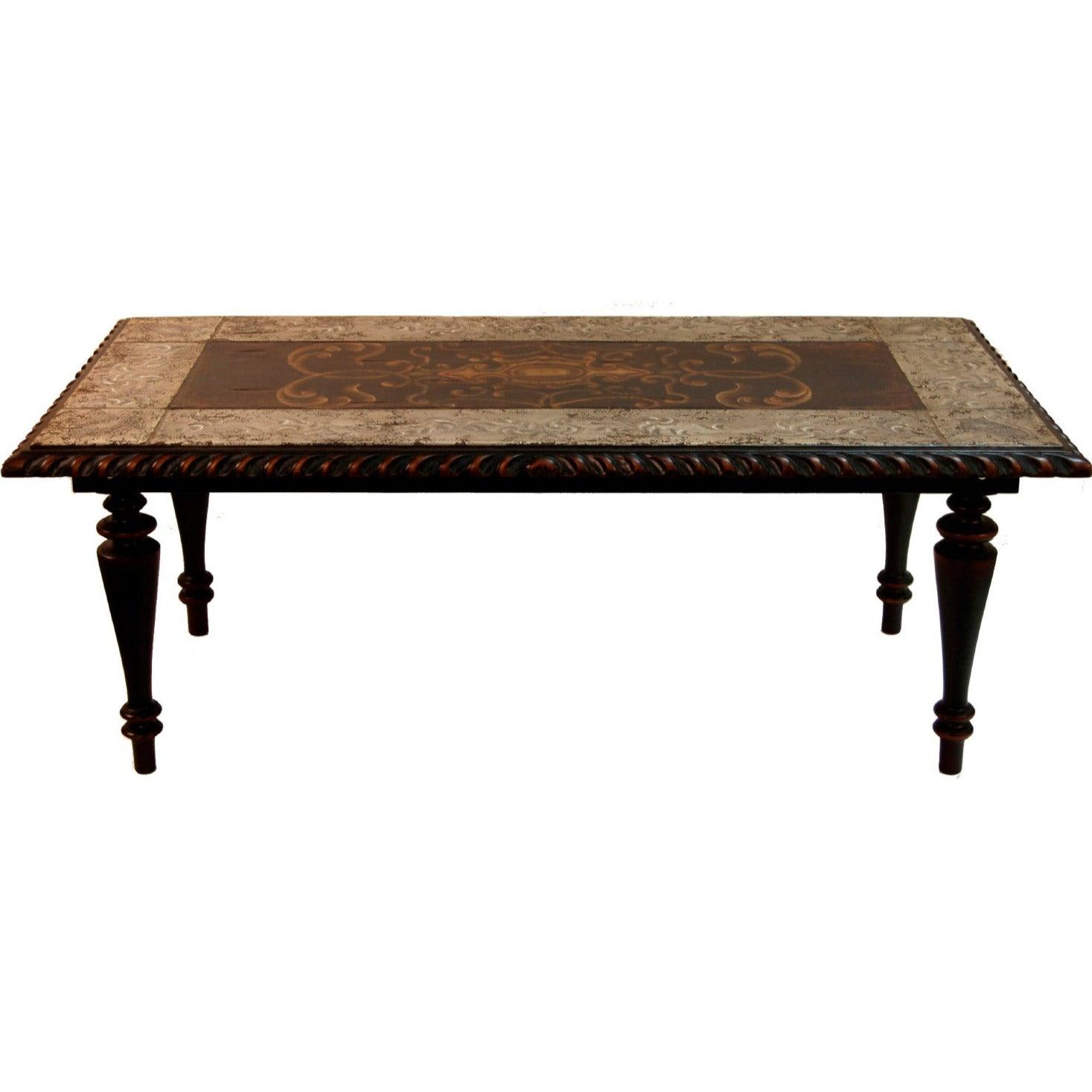 Orleans Carved French Dining Table - Belle Escape