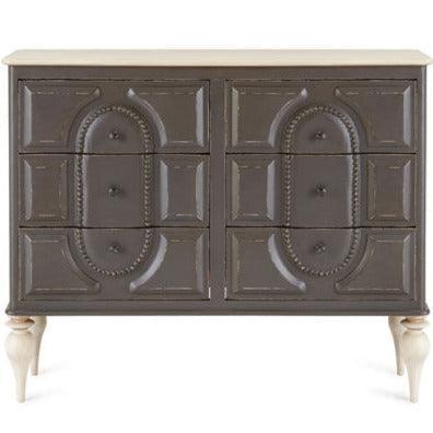 Ornate Beaded 6-Drawer Dresser Ornate Beaded 6-Drawer Dresser