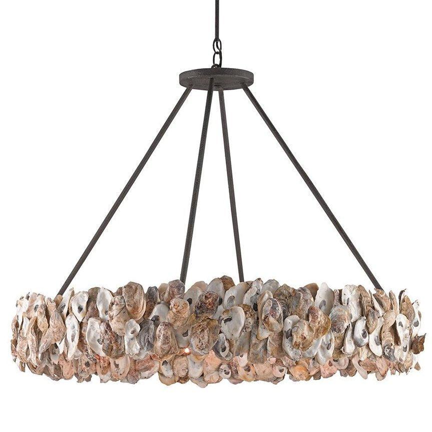 Oyster Circle Chandelier - Belle Escape
