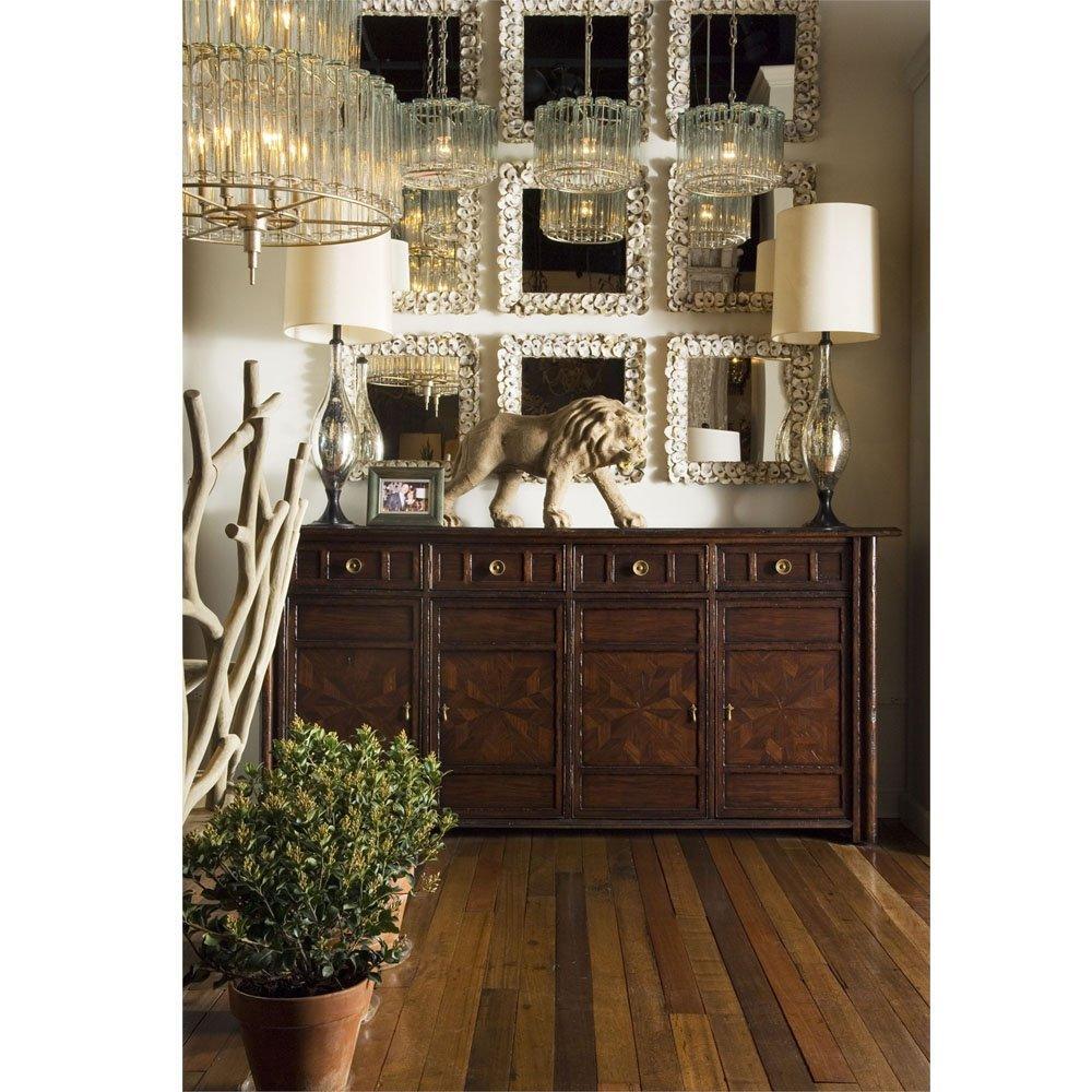 Oyster Shell Square Mirror - Belle Escape
