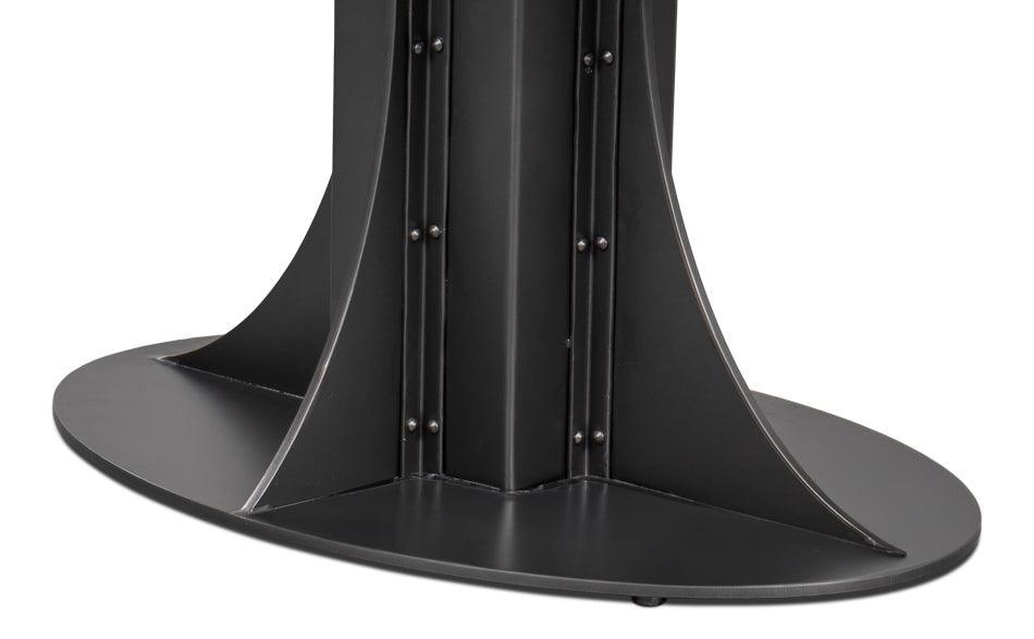 Parisian Chic Oval Dining Table - Belle Escape