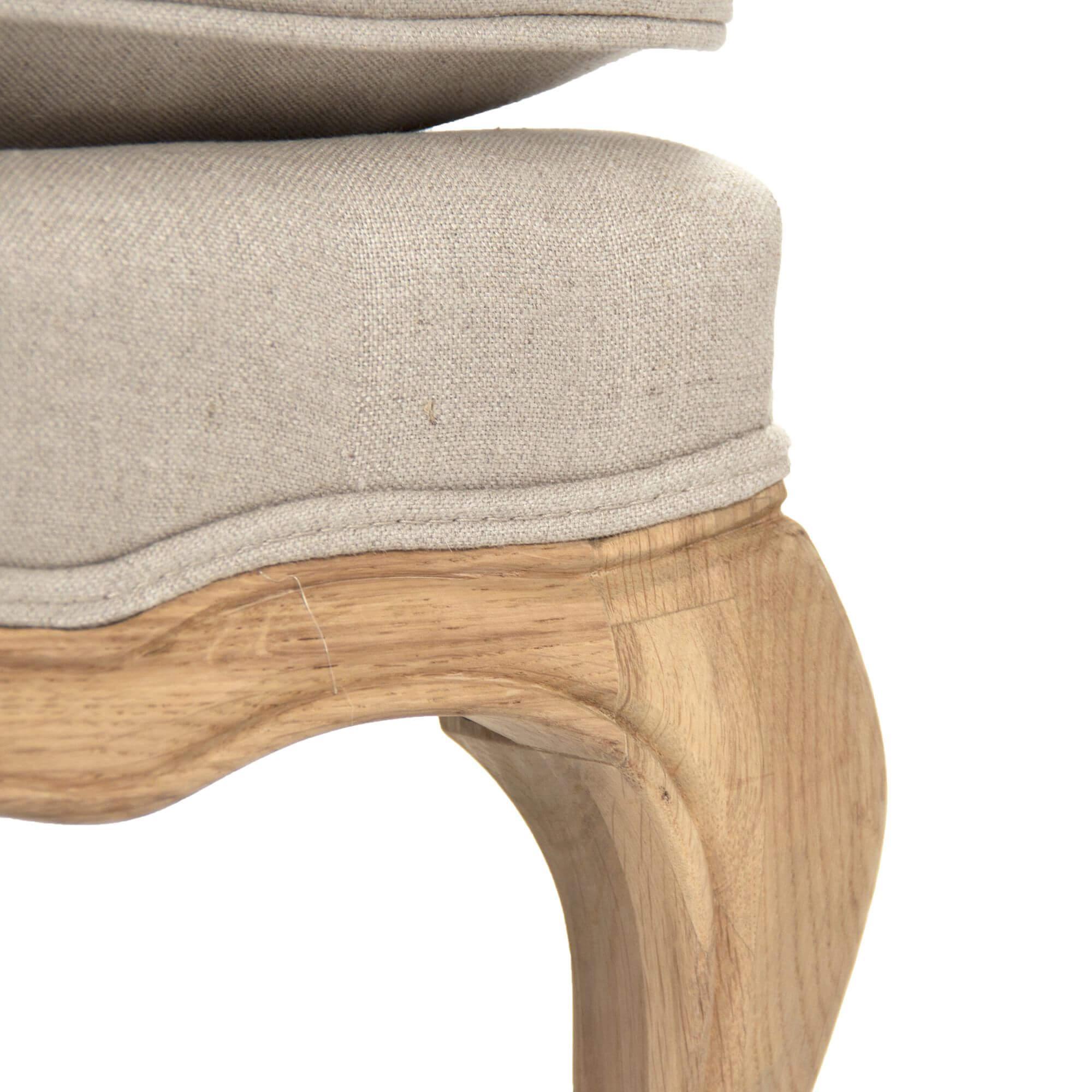 Provence Natural Wood Settee - Belle Escape