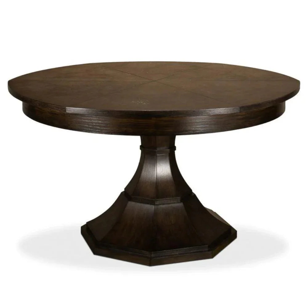 Rich Brown Giselle Jupe Dining Table