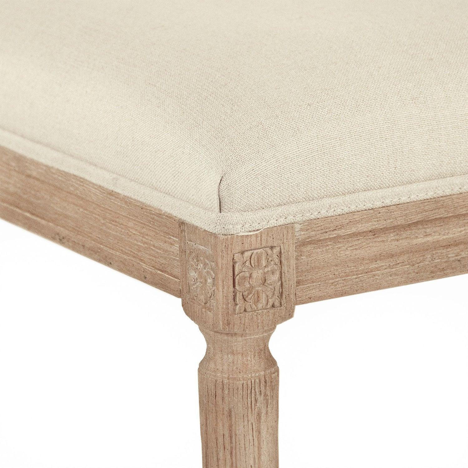 Royal Louis Oak Counter Stool - Belle Escape