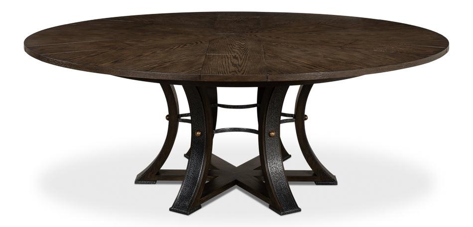 Rustic Tower Expandable Jupe Dining Table - Belle Escape