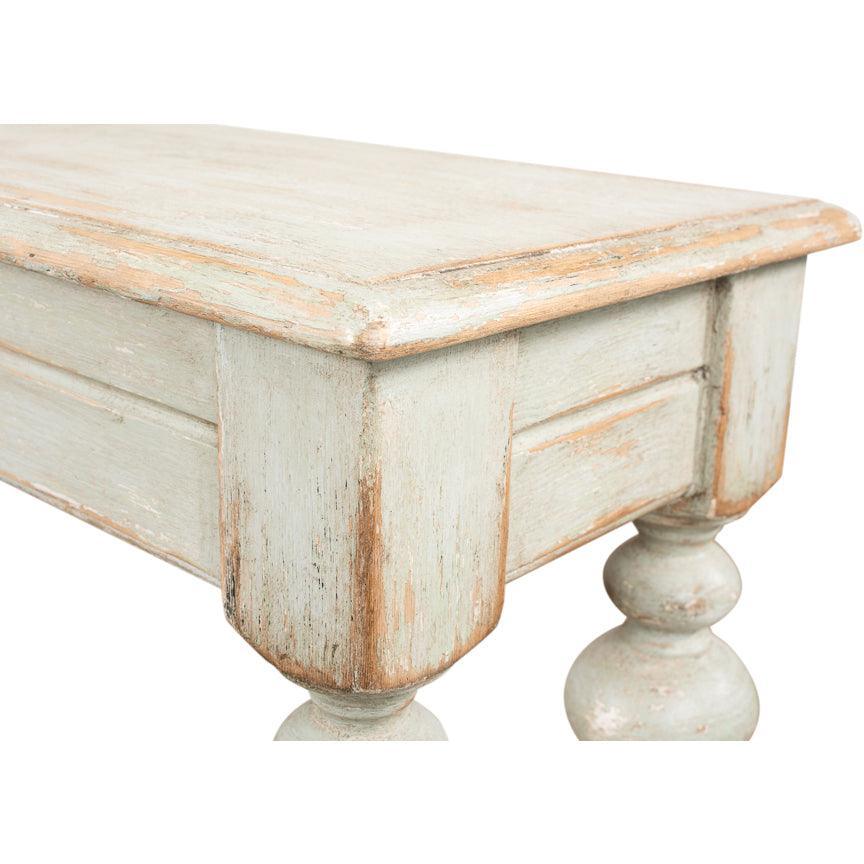 Sage Farmhouse Console Table - Belle Escape