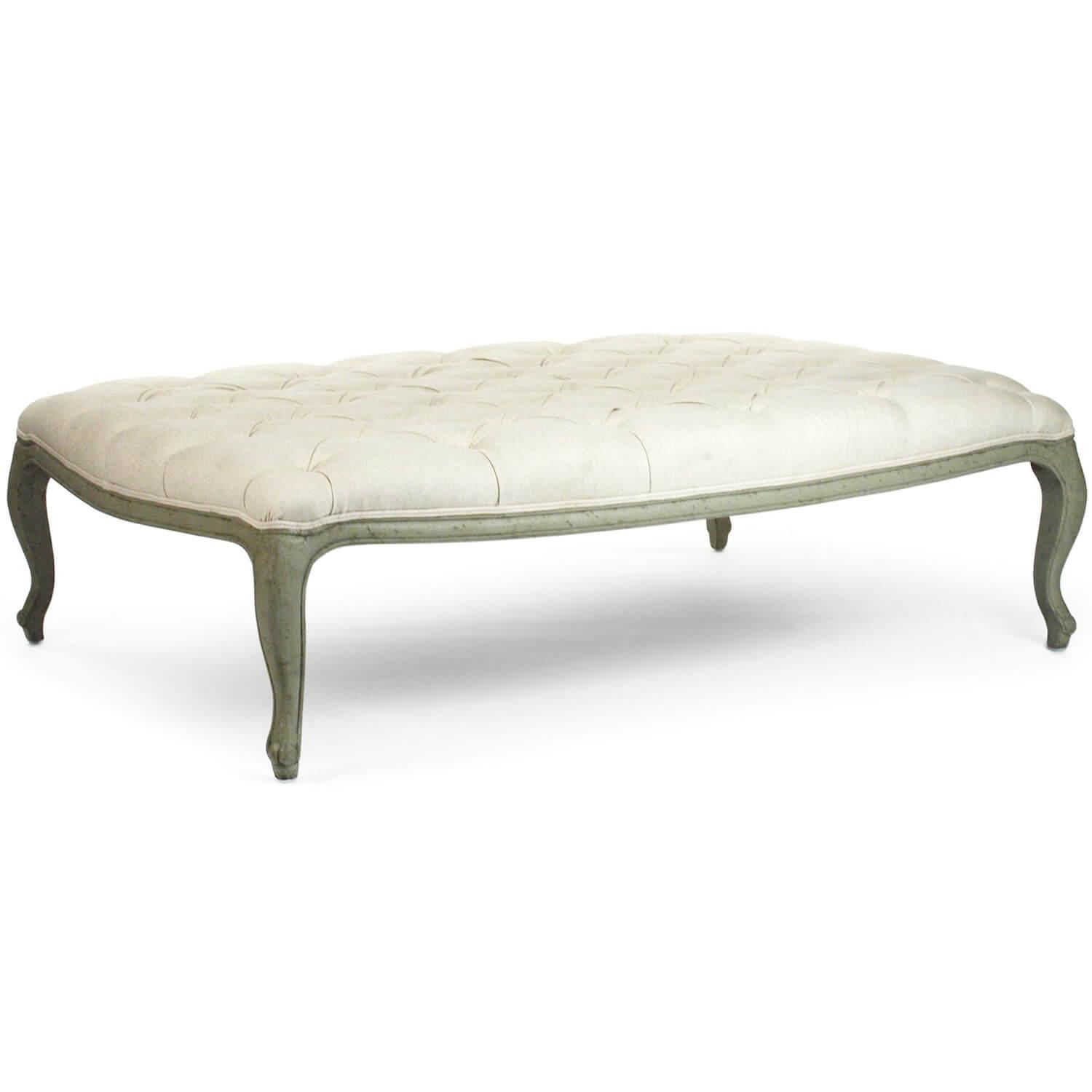 Sage Maison Tufted Ottoman - Belle Escape