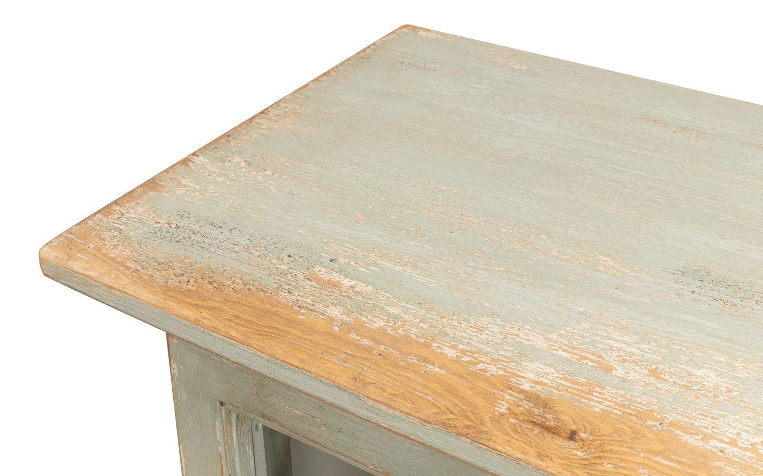 Sage Quatrefoil Design Sideboard - Belle Escape