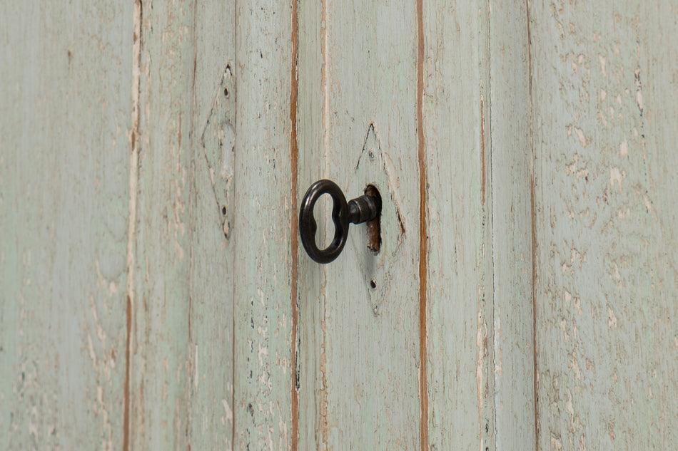 Sage Wood Top Farmhouse Sideboard - Belle Escape