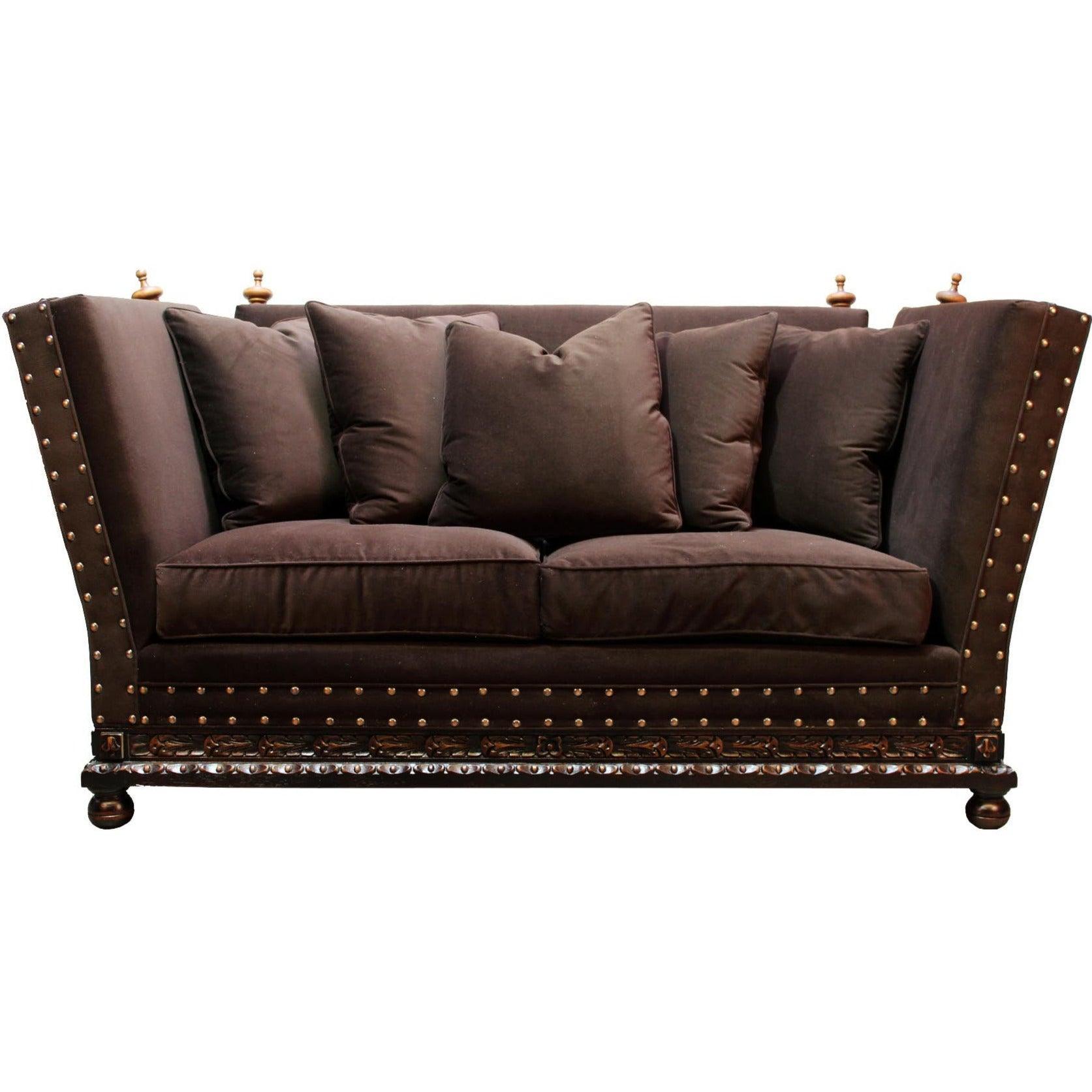 Santa Fe Mink Tuxedo Sofa - Belle Escape