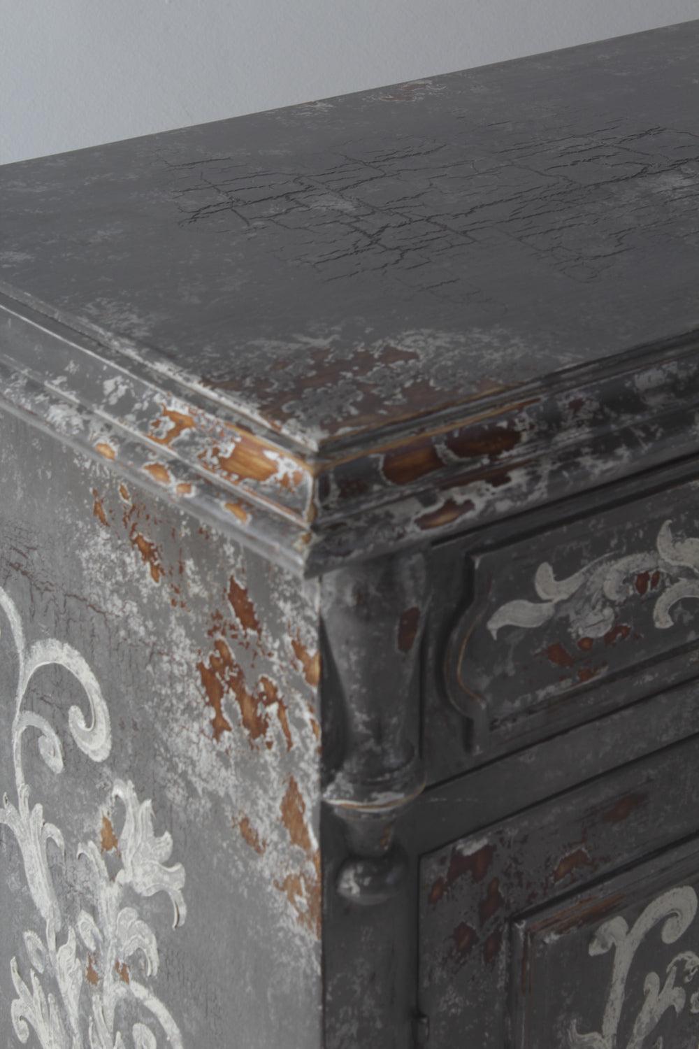 Savannah Antique Grey Sideboard - Belle Escape