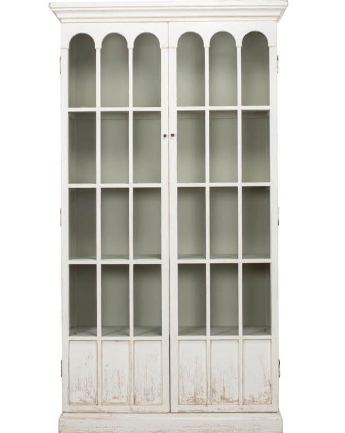 Shabby Chic Arches Cabinet - Belle Escape