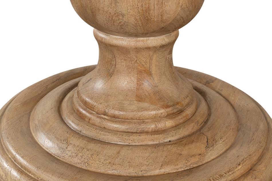 Sienna Farmhouse Round Dining Table - Belle Escape