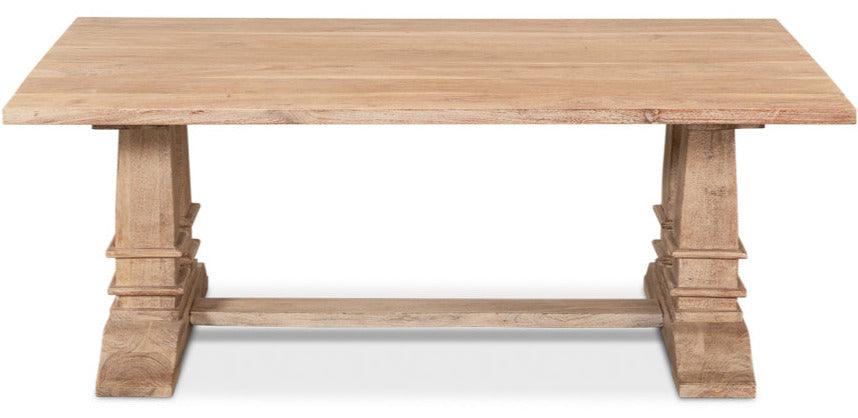 Sienna Natural Acacia Dining Table - Belle Escape