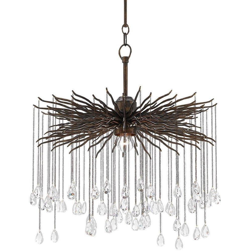 Small Crystal Rain Chandelier - Belle Escape