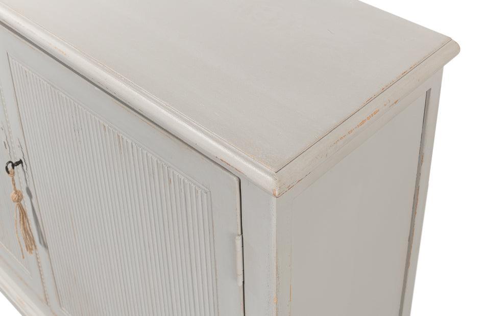 Soft Gray Harper Sideboard - Belle Escape