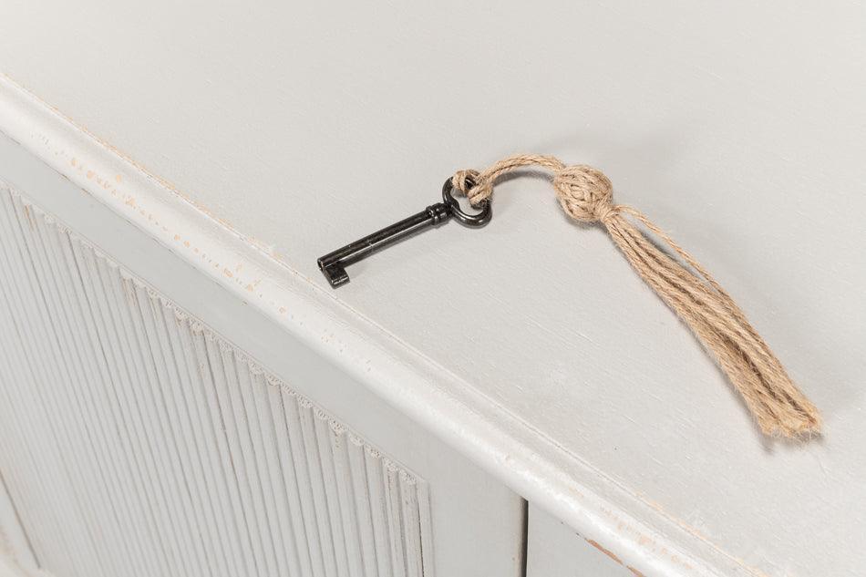 Soft Gray Harper Sideboard - Belle Escape